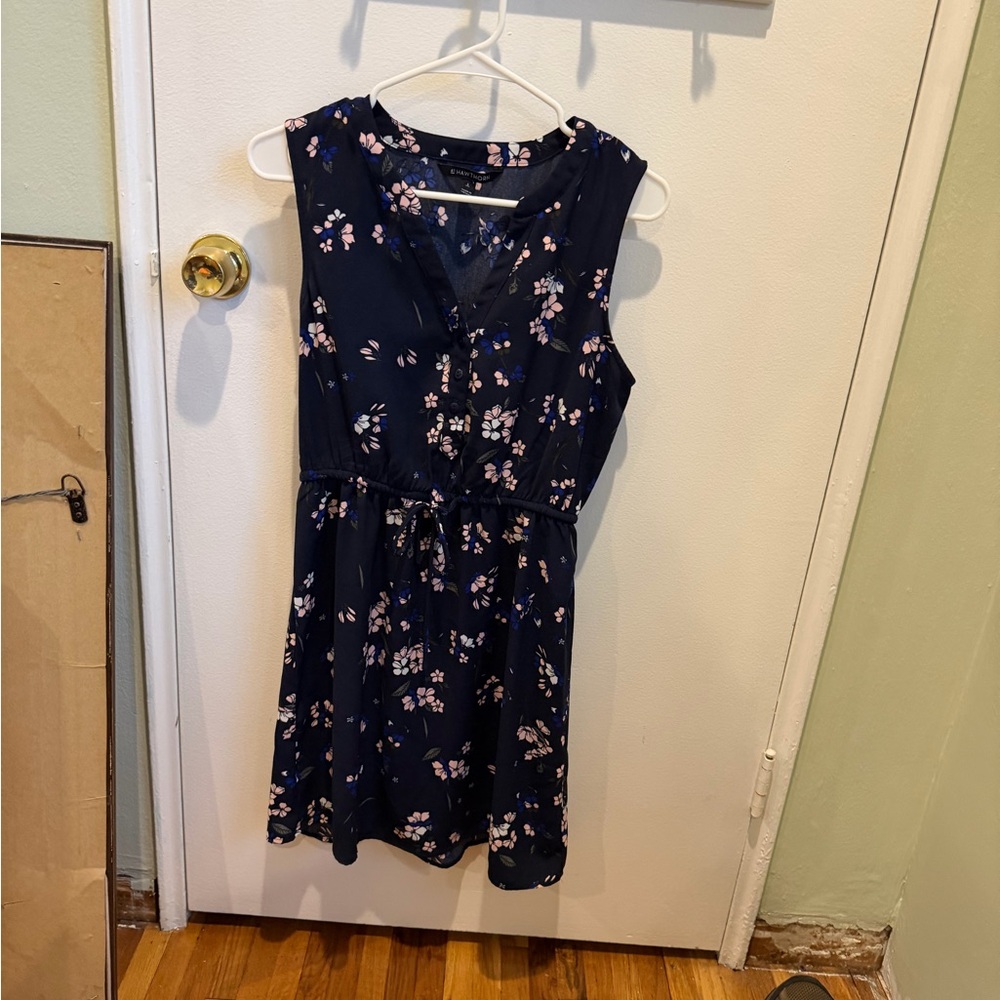 41 Hawthorn Navy Floral Blouse